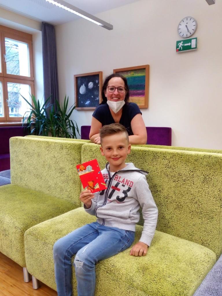 Gewinner des Malwettbewerbs: Max Strubegger